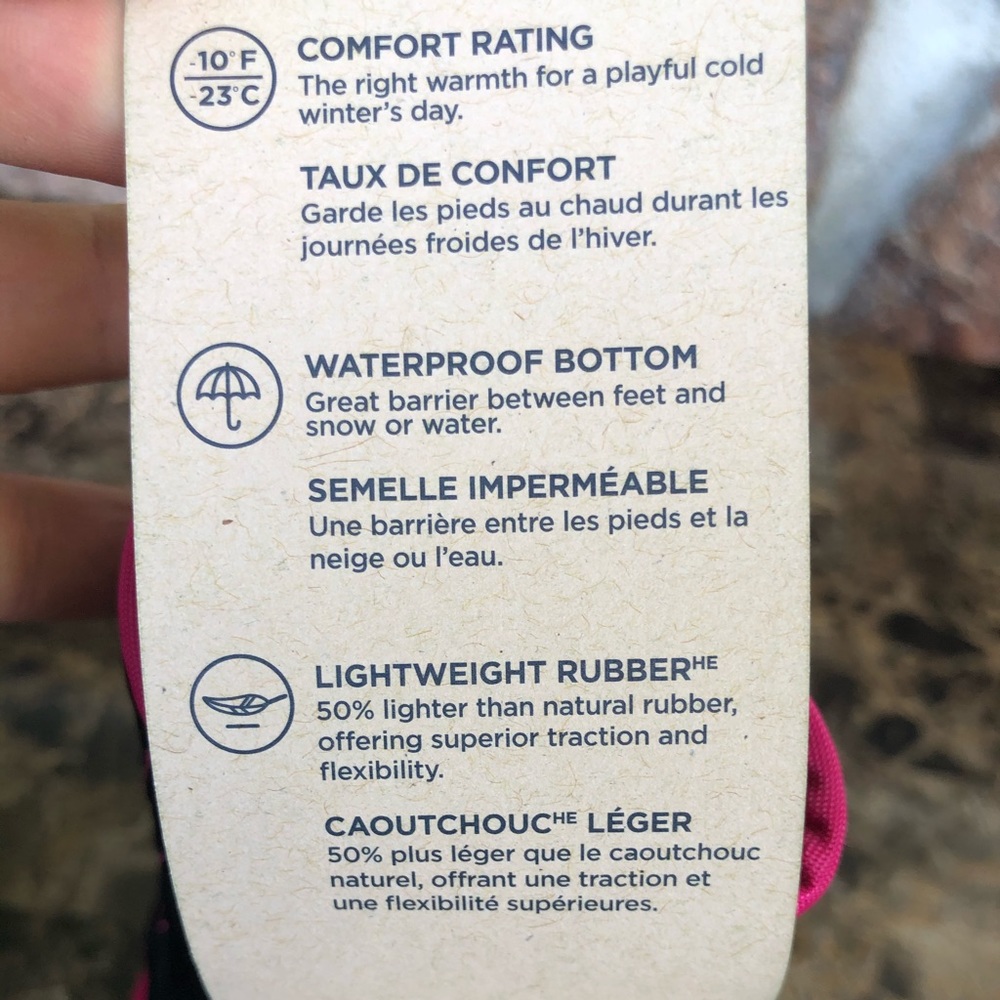 NEW Kamik Toddler Girls Snowbug Outdoor Boots .. - Picture 13 of 14